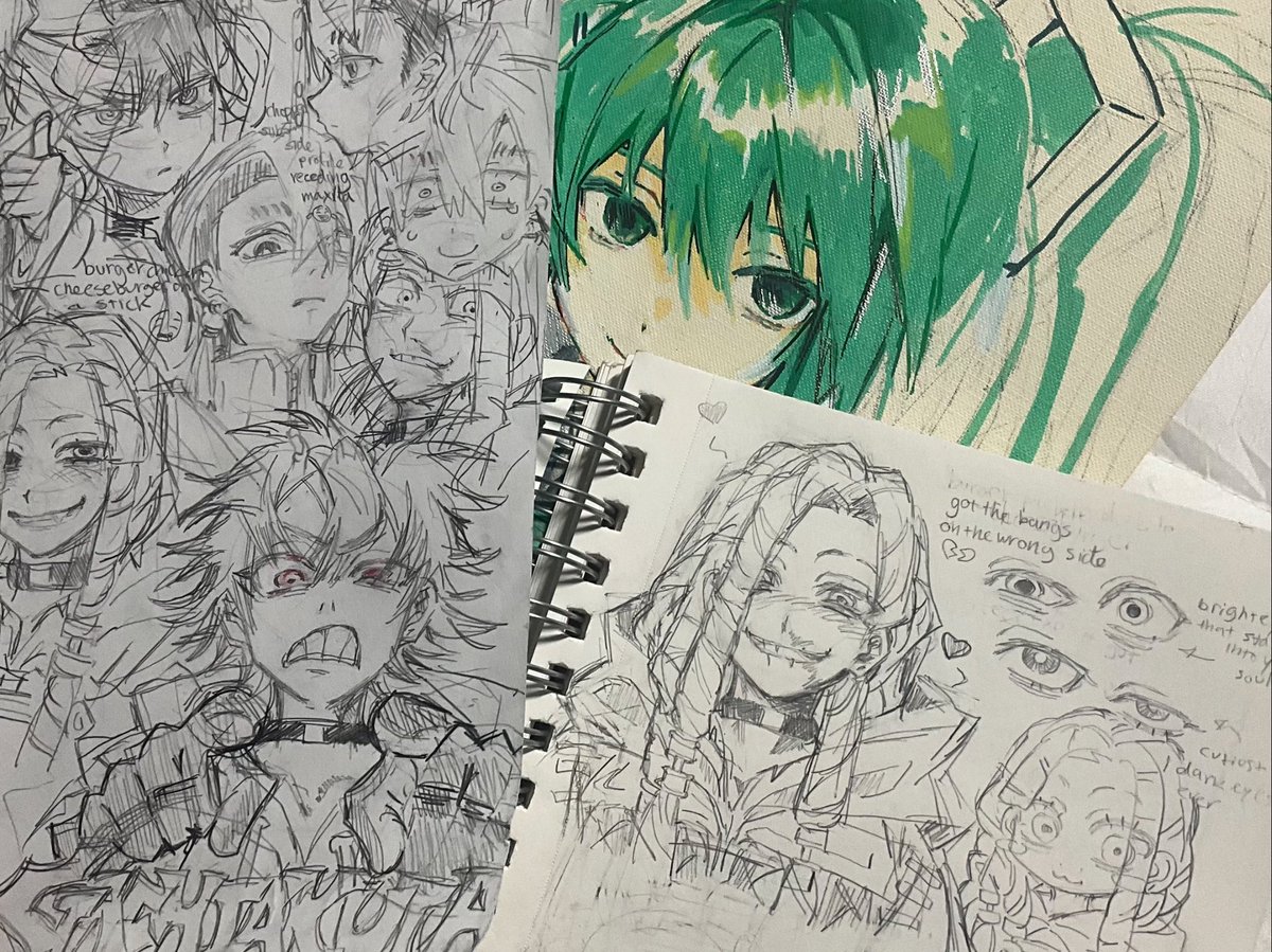 trad doodles ive been doing (filler) #gachiakuta