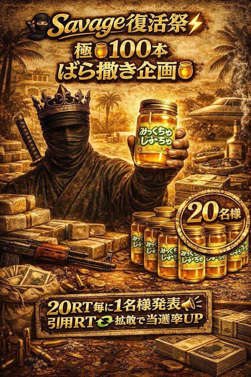 🥼復活の𝐒𝐚𝐯𝐚𝐠𝐞🥷 tweet media