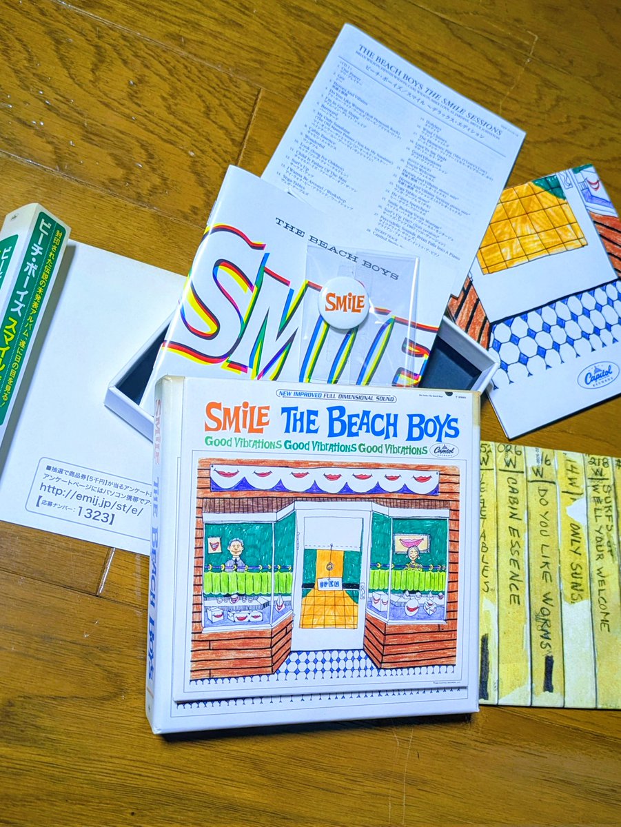 oasis0605's tweet photo. ビーチ・ボーイズのスマイル！

＃thebeachboys
＃smile
＃petsounds https://t.co/90SgGKDYPn