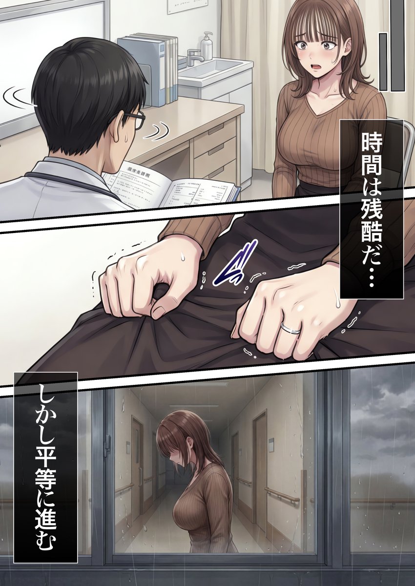 脳クチュ乗っ取りNTR 未亡人女子アナ椎木まい35歳〜夫の遺影の前でオホ声チン媚びアヘ顔ダブルピース〜VOL.1(ZOCKZOCK出版)｜無料エロ漫画試し読み