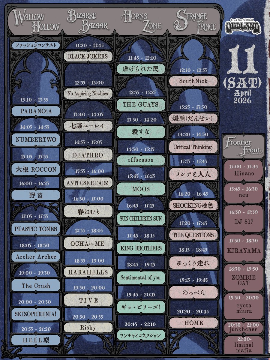 ODDLAND 3 tweet media