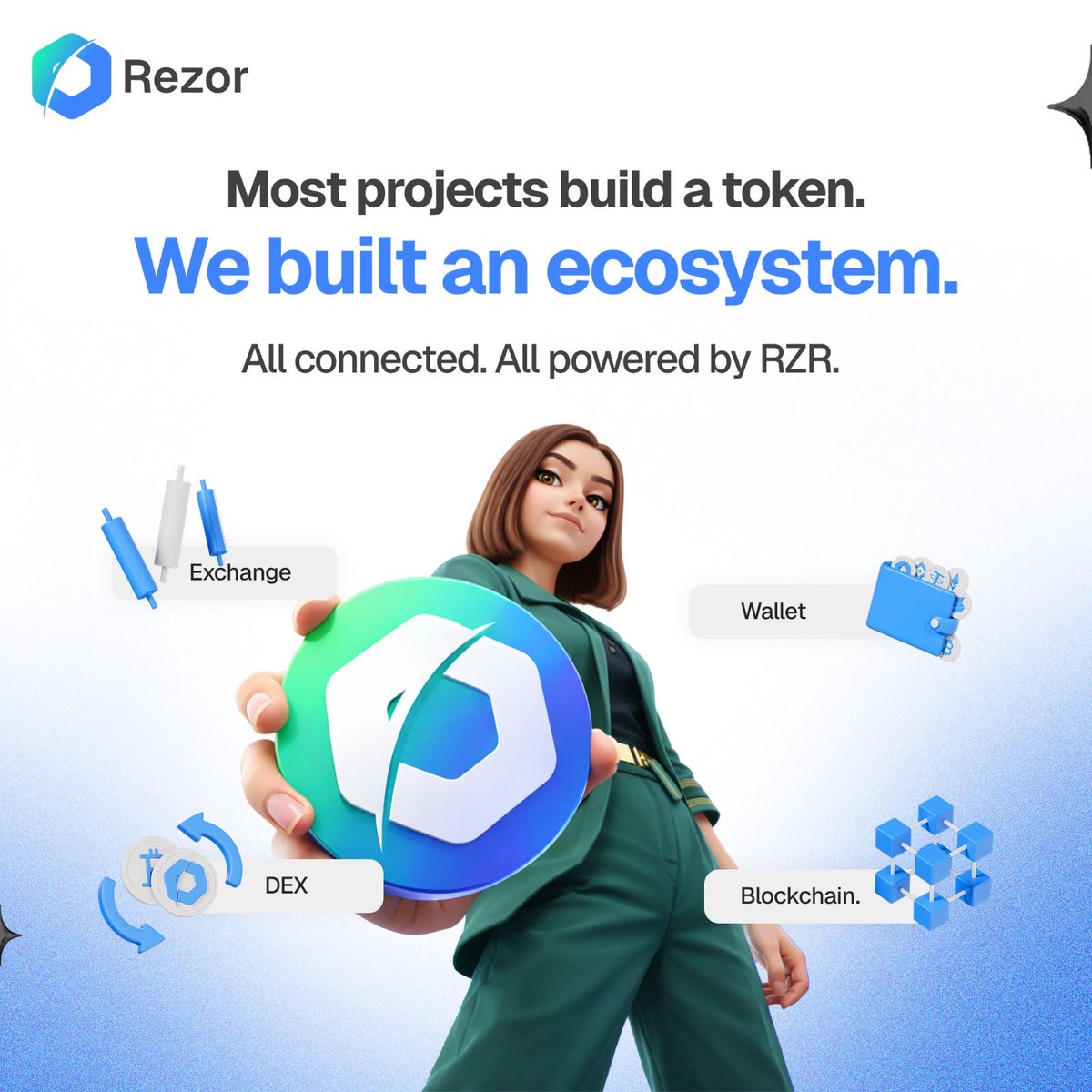 #Rezor isn’t just building features, it’s shaping how DeFi should feel.

Cross-chain swaps, now effortless.
With RezorSwap, assets move seamlessly across chains using smart routing to lock in the best price, every time.

No complexity. Just flow. #Rezor