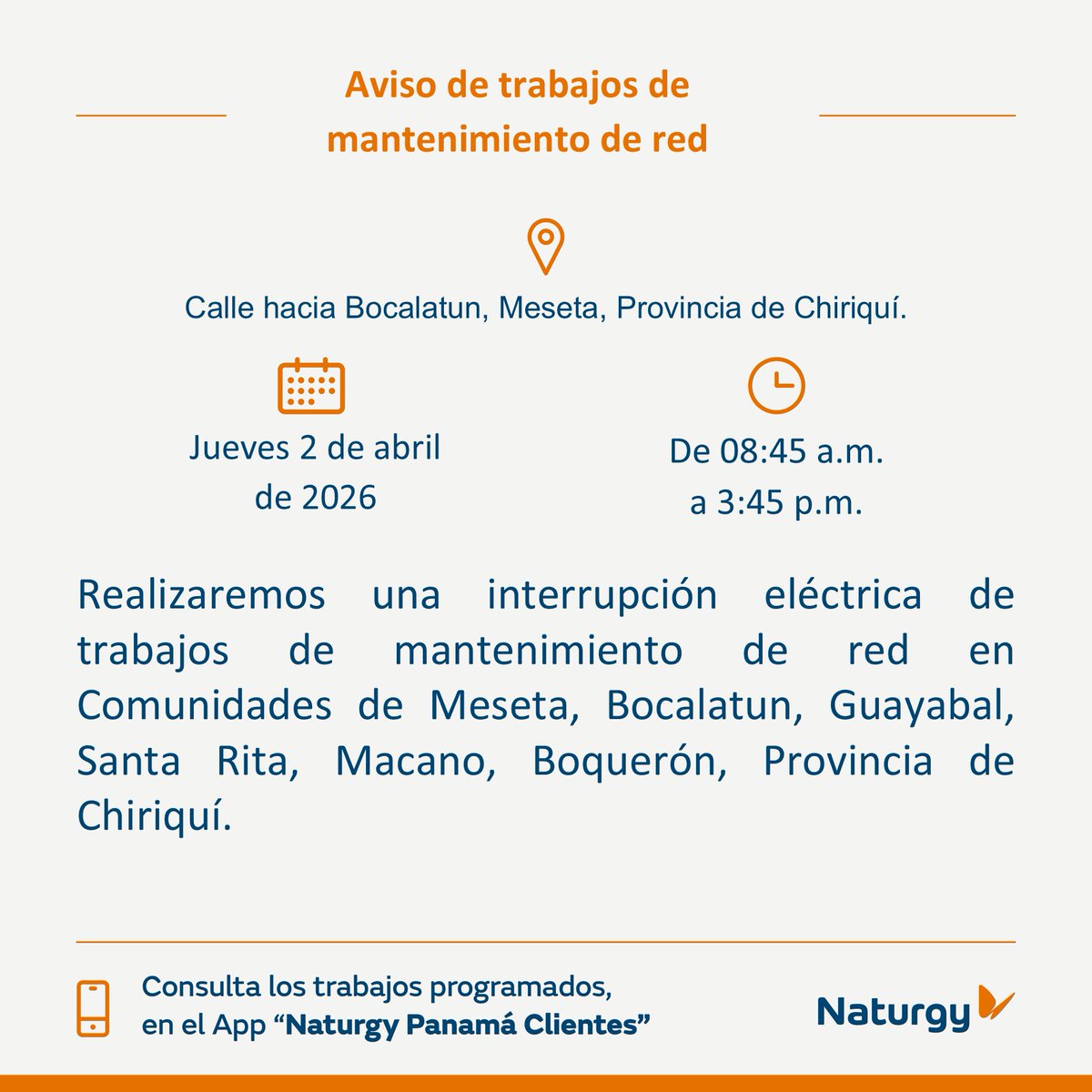 Naturgy Panamá tweet media