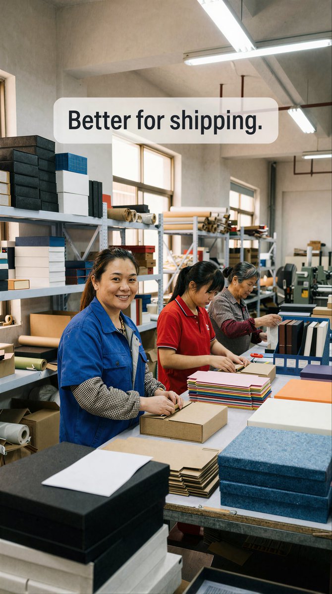 BoproLabs24803's tweet image. If shipping efficiency and shipping volume matter to your project, folding gift boxes are usually the easier option.
Choose the right structure first, and storage plus shipping get much easier later.

#foldinggiftboxes #shippingpackaging #customgiftboxes #giftboxfactory