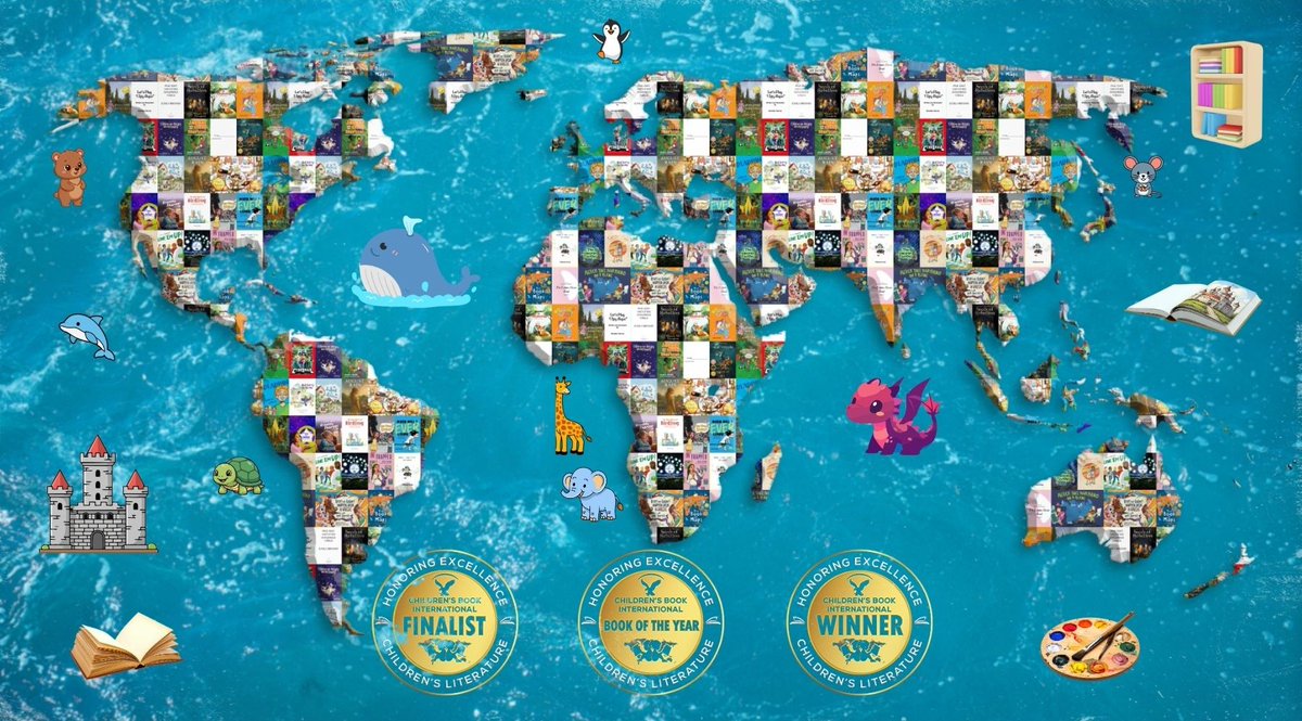 realAWAwards's tweet photo. Announcing the 2026 Children’s Book International Winners &amp; Finalists! https://t.co/TUO1oETuhL https://t.co/AxucPJk3Rq