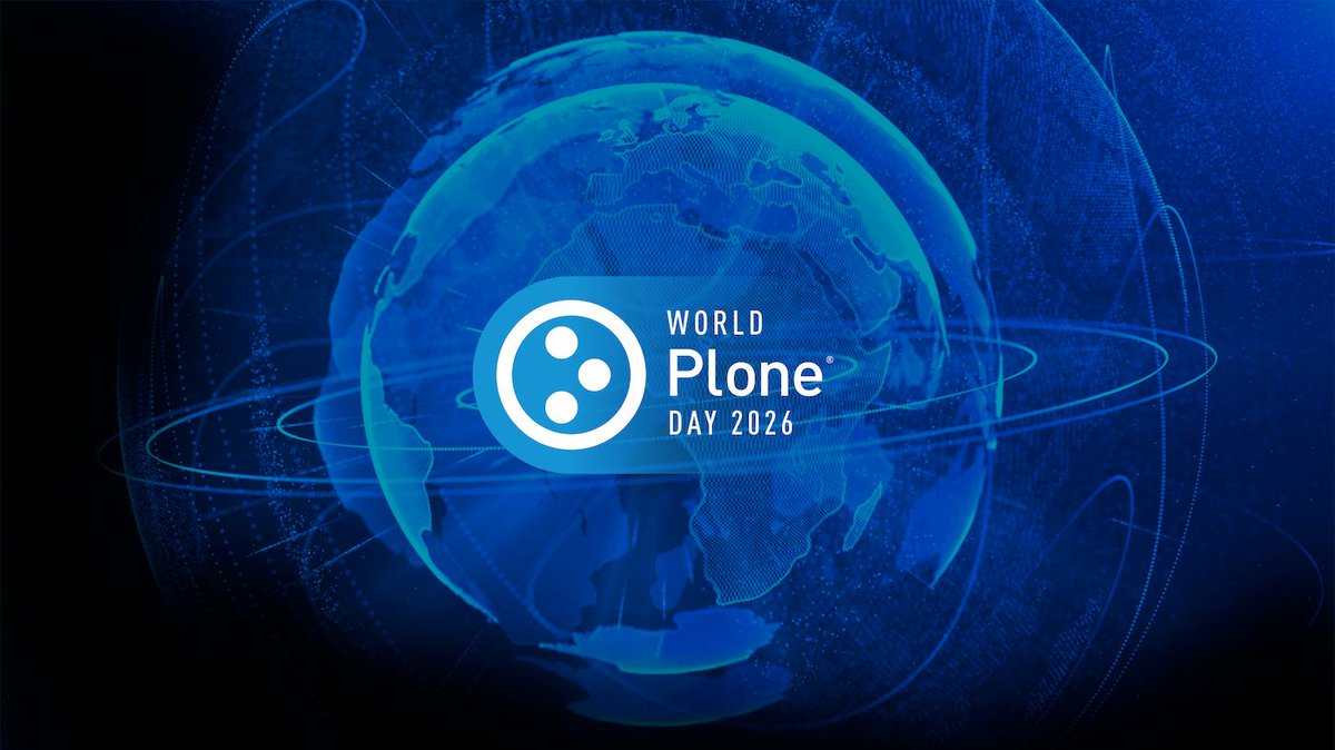 Plone CMS tweet media