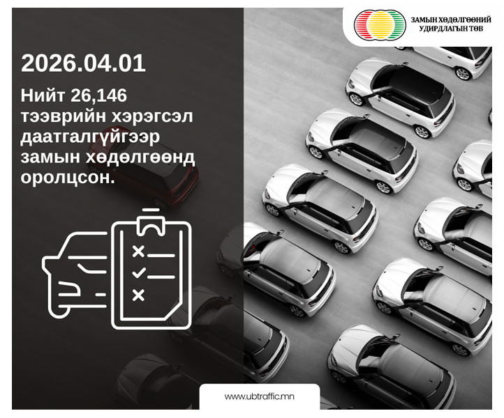 Замын хөдөлгөөний удирдлагын төв tweet media