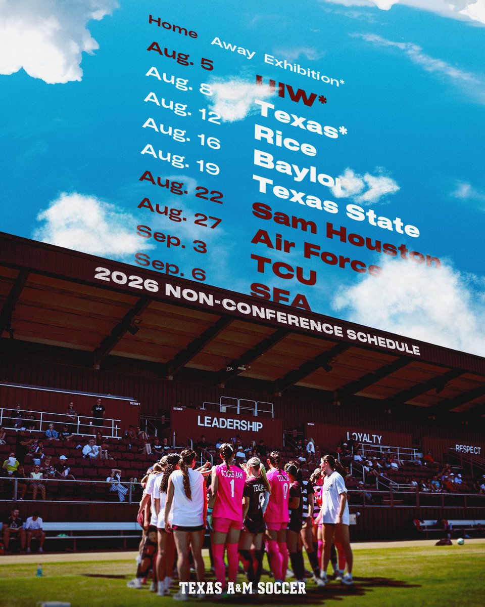 Texas A&M Soccer tweet media