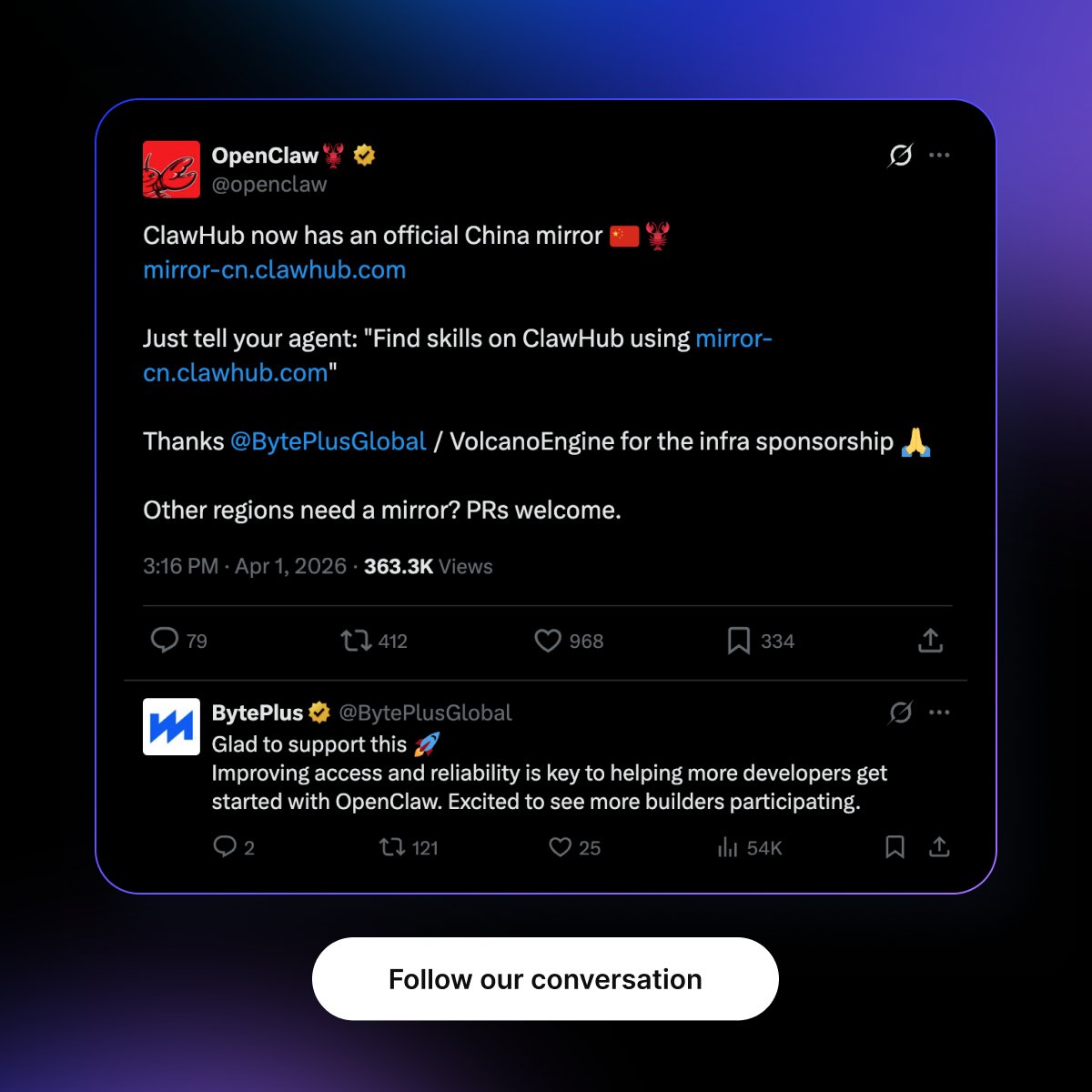 BytePlus tweet media