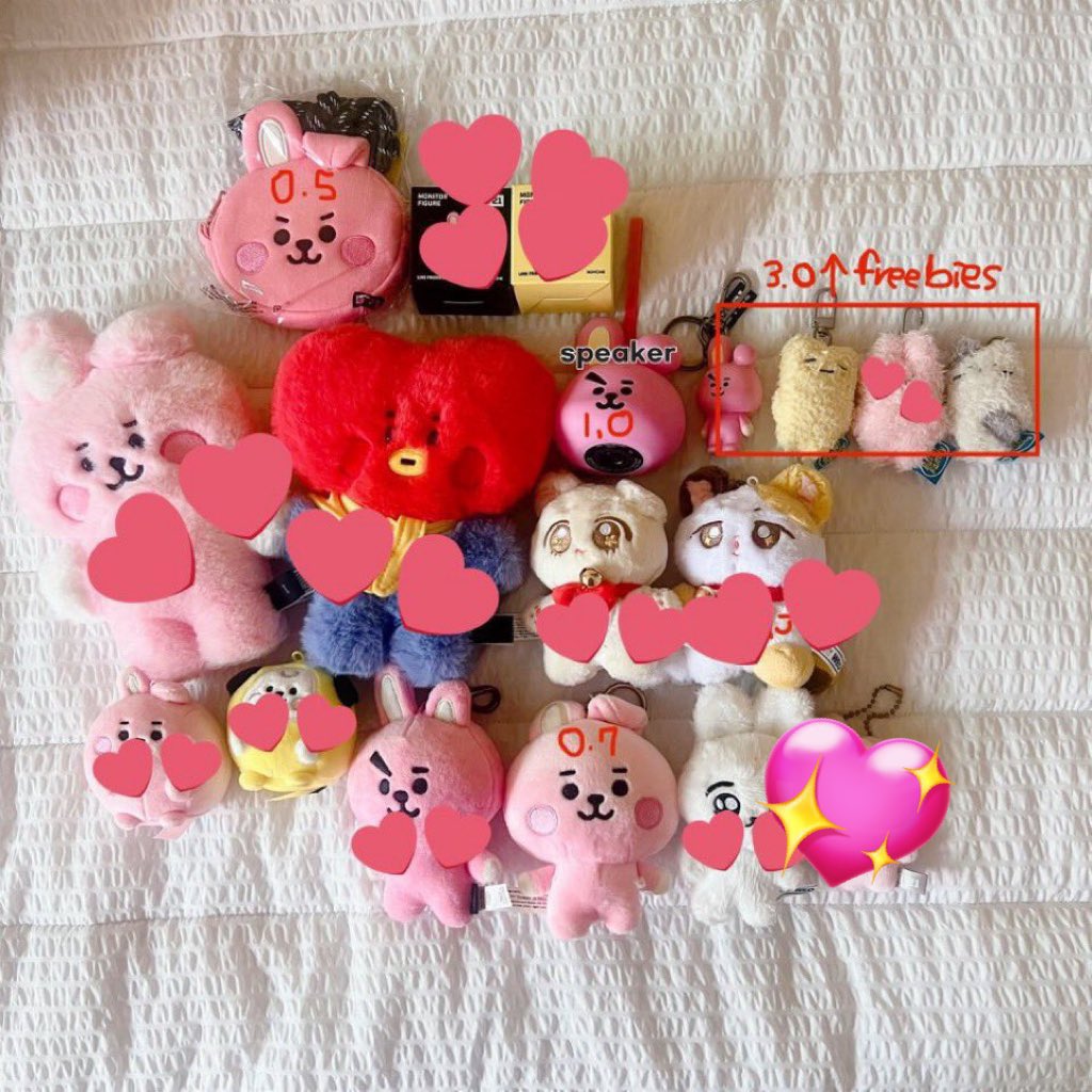 fjqaktpf's tweet photo. 방탄소년단 인형 피규어 양도
BTS bt21 doll pigure sell

💜 0.5 / 0.7 / 1.0 each
💜 3.0⬆️ freebies
💜 ALL 1.8

포토카드 남준 석진 슈가 윤기 제이홉 호석 지민 태형 뷔 정국 rm jin suga jhope jimin v jungkook wings dvd photocard pc coocky tata chimmy rj shooky mang koya https://t.co/HbSTzMG4y4