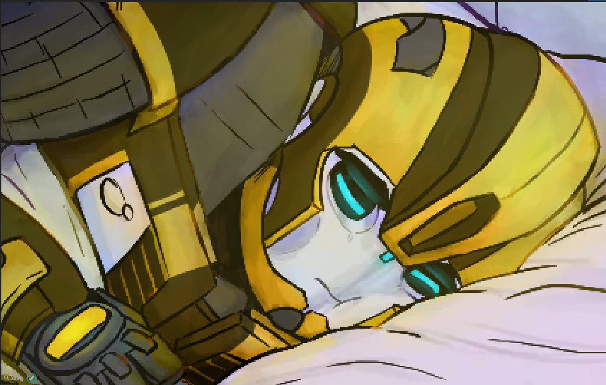 MamBoo2548's tweet image. WIP.  He’s so cuteeeeeeeeeeeeeee I wanna hug him, bite him, and protect him forever. 🥹😭💗💓

 #bumblebee #transformersprime