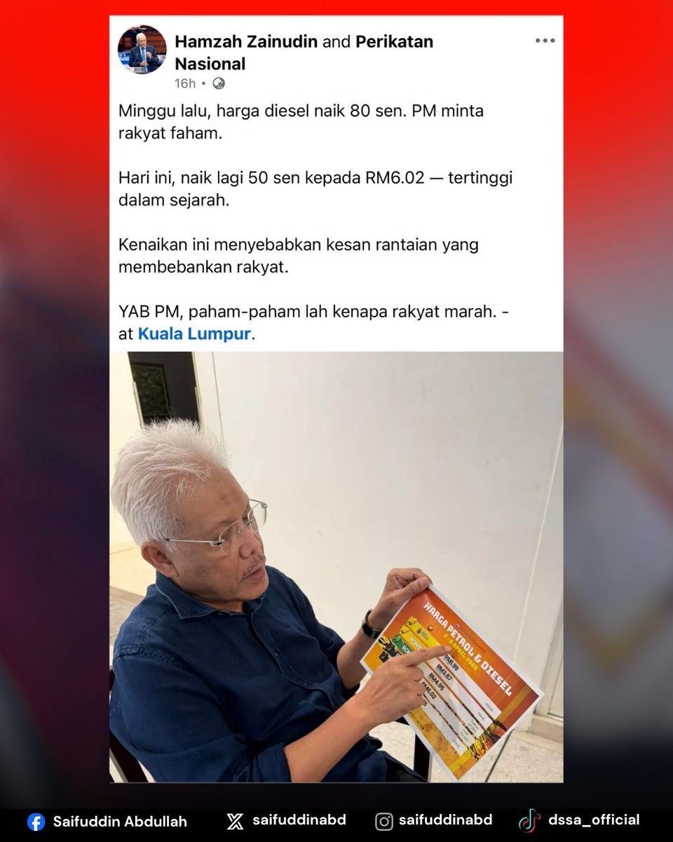 Saifuddin Abdullah 🇲🇾 tweet media