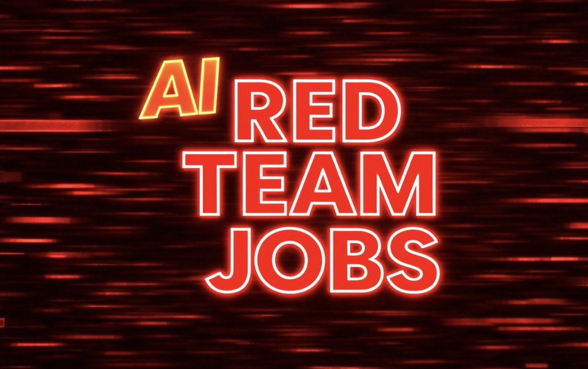 nickvangilder's tweet photo. If you’re in the market for an AI-centric offensive security role, please see the below list. Given the positive feedback from last week, I’ll likely start doing this on a weekly basis:

🏛 Company + Role: UnitedHealth Group, AI Red Team Operator
👀 Quick Insights: Remote / Hybrid (Eden Prairie, MN; Washington, DC), Internal AI red team, Individual contributor, Travel: 10%
💰 Comp: $73k-$130k/yr + bonus + equity + benefits
🎯 Apply Here: https://t.co/EO7v98w3Fw
✏️ Notes: Standout w/ experience with blue team tools and methods

🏛 Company + Role: Amazon, Senior Manager of AI Red Team
👀 Quick Insights: Remote (United States), Internal AI red team / build and lead, People manager
💰 Comp: $209k-$282k/yr + bonus + equity + benefits
🎯 Apply Here: https://t.co/qi4UA6Uspq
✏️ Notes: This role is responsible for building and leading Amazon’s AI offensive security research program. Standout w/ a proven track record of building and scaling security capabilities in complex technology organizations

🏛 Company + Role: Amazon, Manager of Security Engineering, AGI AI Security
👀 Quick Insights: Remote (United States), Internal AI security / strategic, People manager 
💰 Comp: $209k-$282k/yr + bonus + equity + benefits
🎯 Apply Here: https://t.co/AUVydb4K5P
✏️ Notes: Standout w/ master's degree in Computer Science and Computer experience managing remote workers

🏛 Company + Role: Leidos, Full Spectrum Cyber AI Researcher
👀 Quick Insights: Remote (United States), Internal AI security / research / automation, Individual contributor, Travel: 10%
💰 Comp: $108k-$196k/yr + benefits
🎯 Apply Here: https://t.co/T0sdOJXtuj
✏️ Notes:  Standout w/ demonstrated applied research experience using modern AI techniques for automated or semi-automated penetration testing