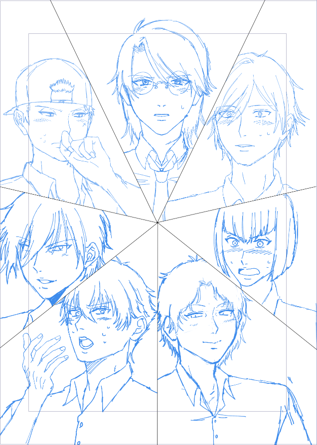 ぷりまいの新刊ラフです
ケツたたき