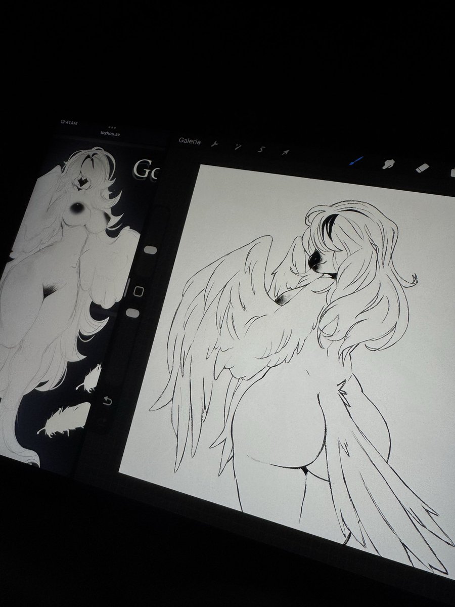 solztyce's tweet photo. Why can I only draw when I need to go to sleep
My beloved 🦢
#sketch #art #digitalart #oc https://t.co/I3v2KgSGCm