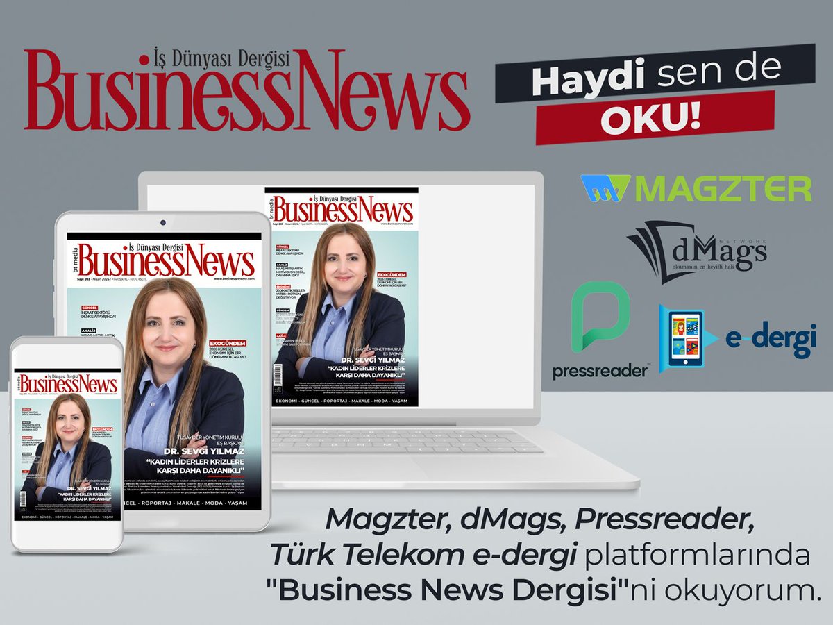 btavsan's tweet photo. DERGİMİZİN NİSAN 2026 SAYISI HAYIRLI OLSUN!
Dijital edisyonlarımız; https://t.co/uPCPBxqIEW / https://t.co/Razzf30jBD / https://t.co/kL8o0Quzfy / https://t.co/tqSexFw2wo platformlarında!
Keyifli okumalar dileriz... https://t.co/yFYpBGRaKq 
@TUSAYDER_TR @TUSAYDER @zarakoliletisim https://t.co/xkAE3G0P6M