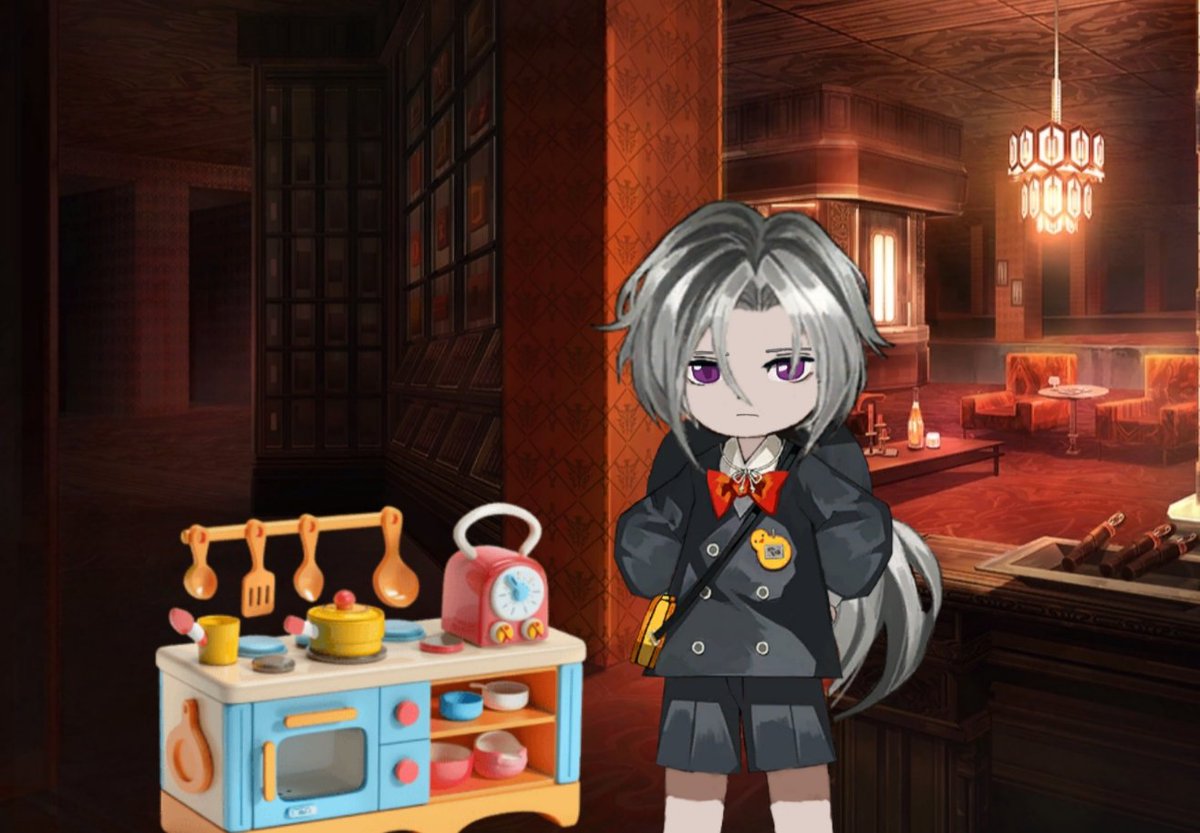 [🧃] I assuwe you, despide my.. k-hm.. size, I am vewy indwep.. ind.. idnep.. uhm, not depedend.

I even hav my own kitchin. I am an esspert shef.