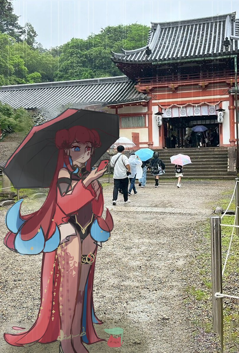 📍手向山神社

「日本神明不知道聽不聽得懂中文。」

2025.06 在日本期間幾乎都在下雨...

#那日淚雨