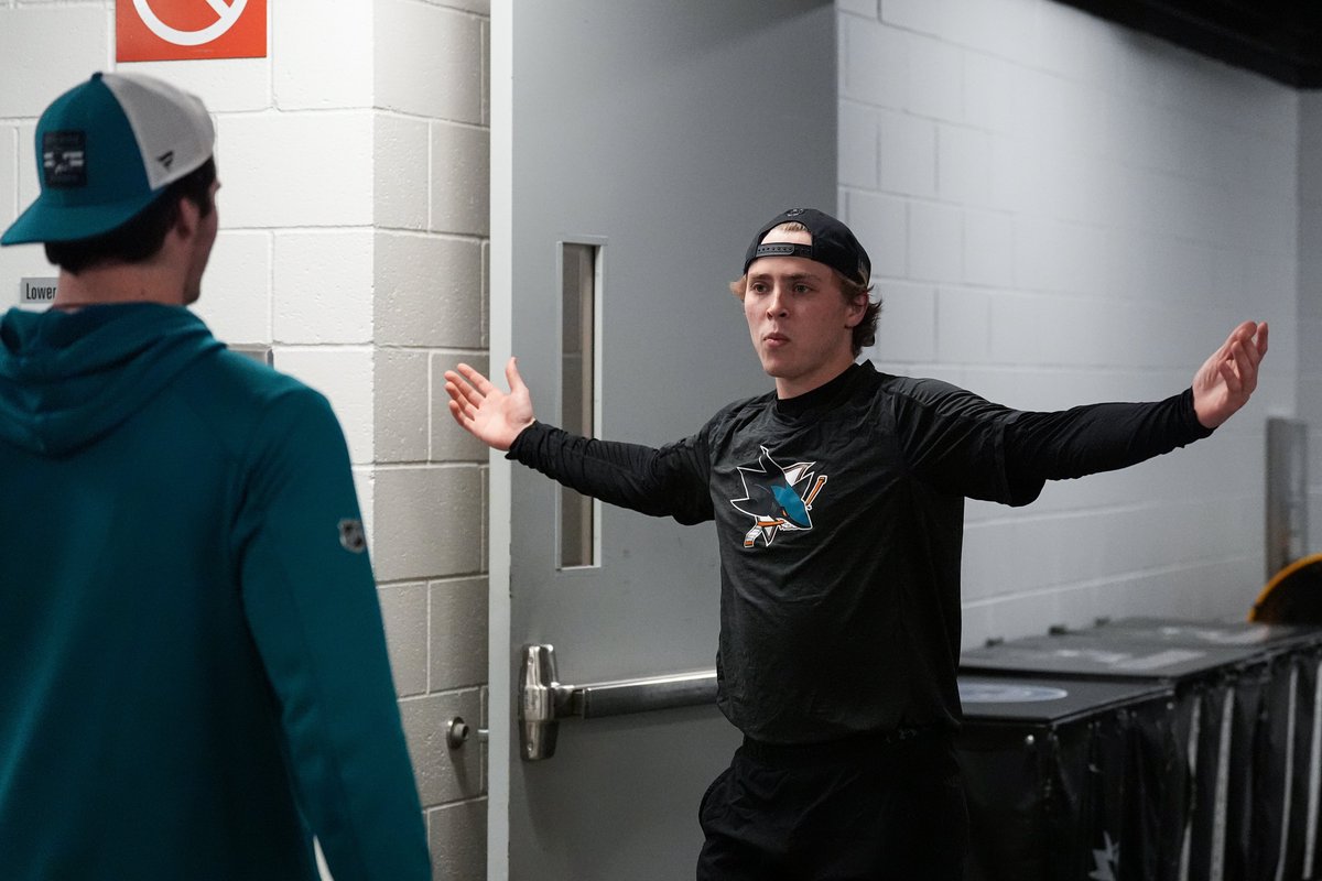 SanJoseSharks's tweet photo. If "You can't teach that" were a photo. 👐 https://t.co/G6nTE14c6Y