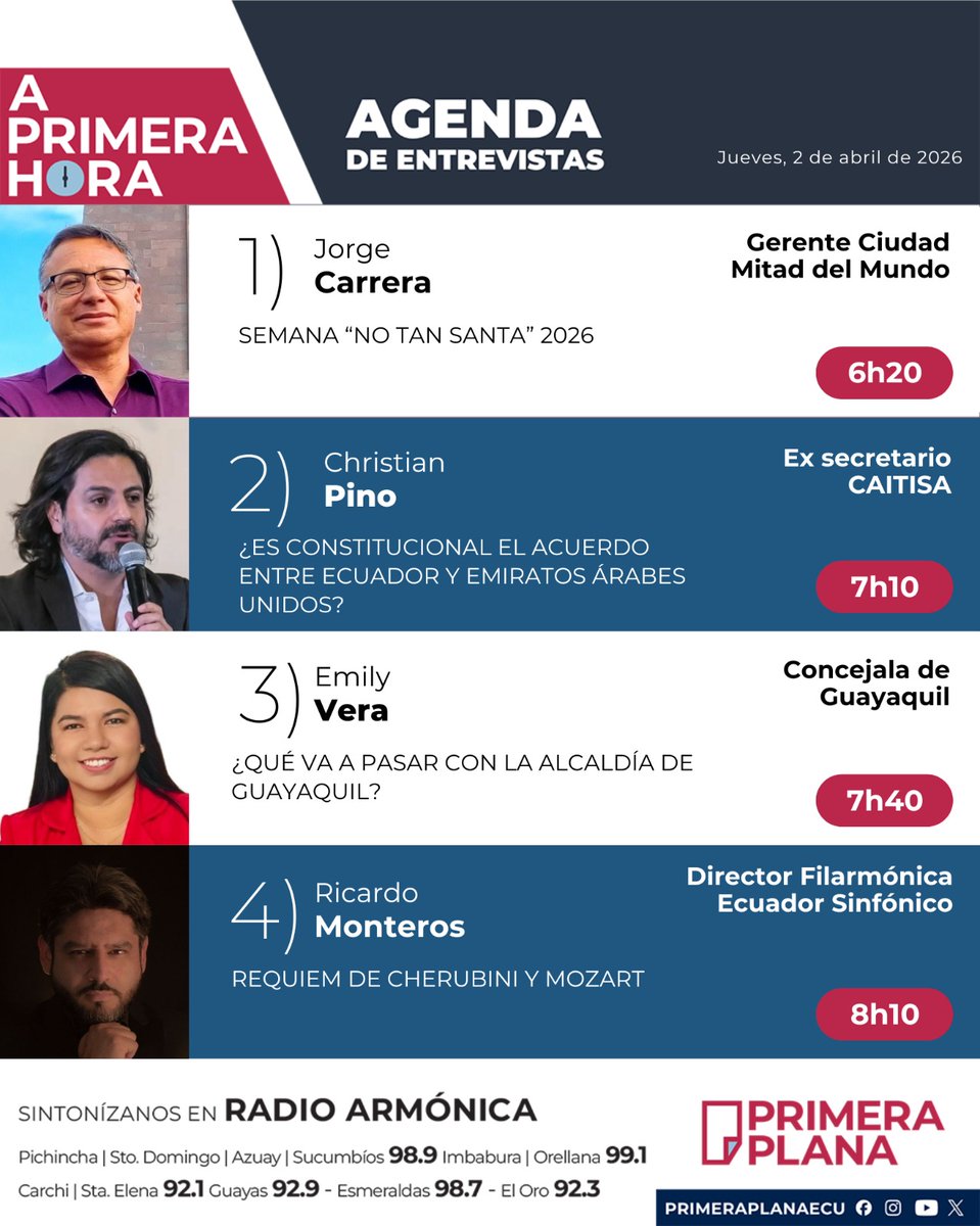 PrimeraPlanaECU tweet media