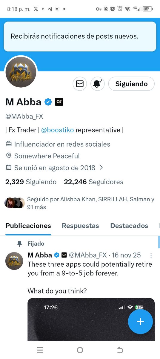 Mariher092's tweet photo. @1XRISK @Range___Trader @sfxfundedcom @husamsamy_sfx @MAbba_FX @DailyEdgeFx @katsinawafx @Aeroonfx @babujin_fx Thank you for the giveaway.

I'm already participating.

God bless you.

@hafeezullah @syflamrii  @VictorFX47  @Leonelenrique08 @LeoTraderFX1 https://t.co/BgC7fJykQJ