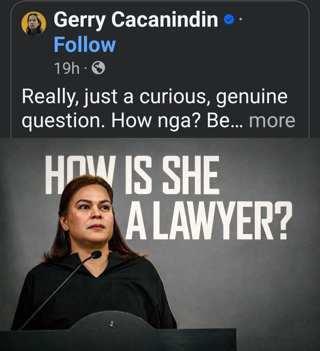 She is dumber than a rock.

facebook.com/share/p/1CRqFq…