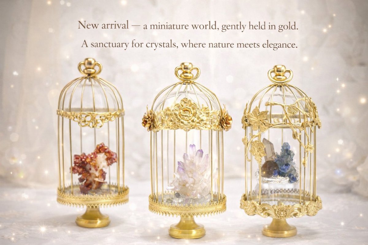 Mstone_Minerals's tweet photo. さいたまミネラルマルシェ

今年も「 ANOKAGO  」さんの素晴らしい作品が当店のブースにて展示販売いたします✨

春の新作

今までの作品と合わせてたくさん並びますので是非見に来てくださいね♪

@ZEU80329008 
#anokago #mineralart #crystaldisplay #curatedobjects 
#さいたまミネラルマルシェ https://t.co/RGKBEzoYxI