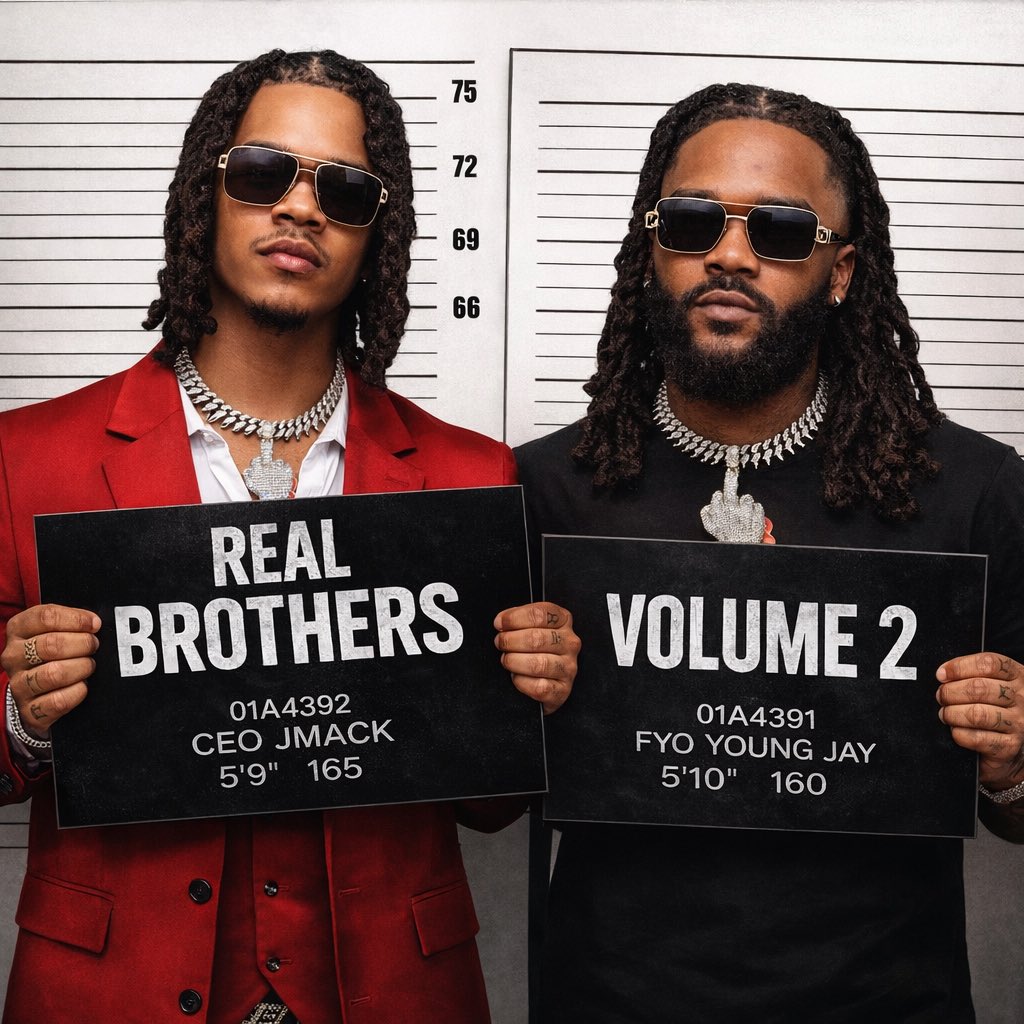 fyojay's tweet photo. Real Brothers Volume 2 coming soon! Who’s Ready??? 🖕🏽🔥🔥🔥 @ceo_jmack https://t.co/Bcaa7wBAuM