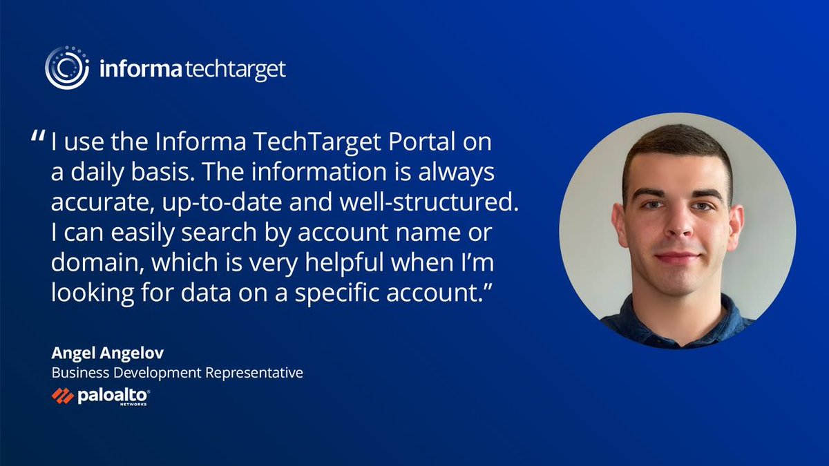 Informa TechTarget tweet media