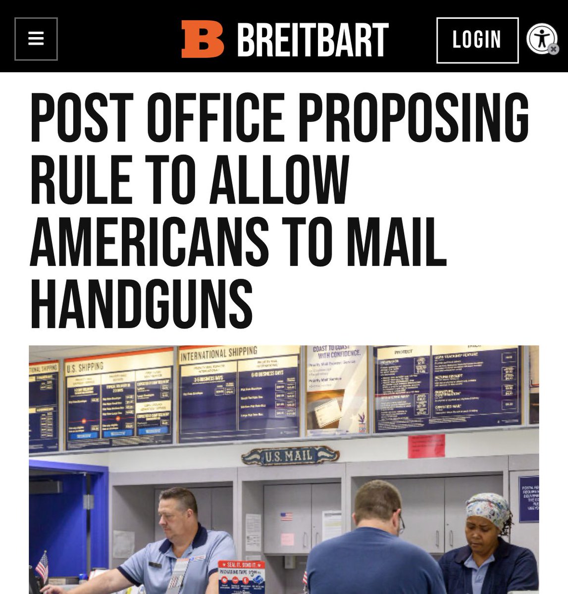 WillesLee's tweet image. For $100, Alex, I’ll take Why Elections Matter.

“On April 2, 2026, the U.S. Postal Service will post a proposed rule revising “mailing standards for firearms” to allow “lawful handguns to be mailed” in a manner similar to long guns and shotguns.”
#shallnotbeinfringed