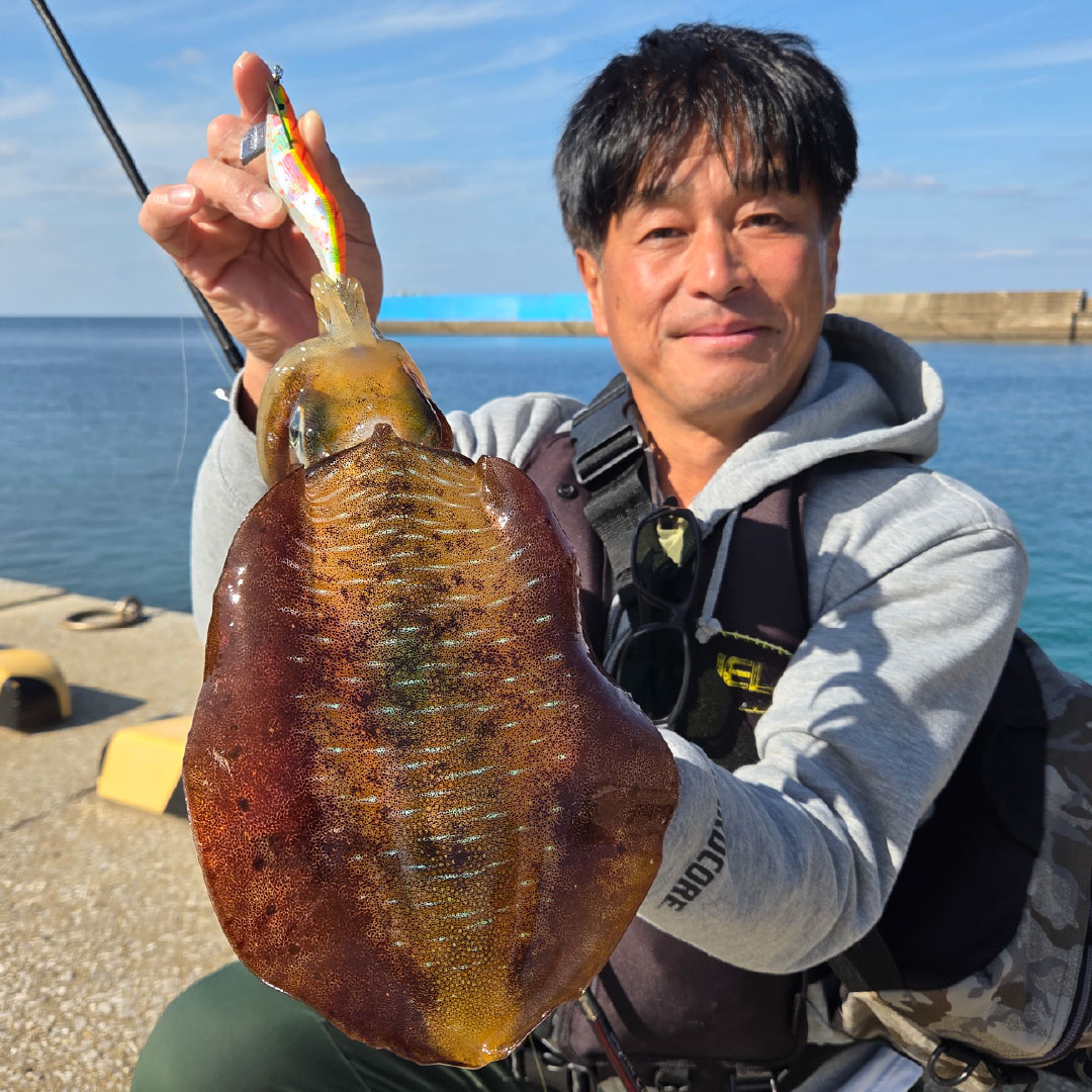 DUEL_jp's tweet photo. 動画更新！笛木プロの対馬釣行動画！
エギングのベーシックとなったアオリーQ大分布巻で対馬を楽しめ！in長崎
https://t.co/8RgVJAbdts

アオリーQの基本操作から
ちょっとした小技まで解説！
最後までお見逃しなく♪

#エギング #アオリーQ #笛木展雄 
#ヨーヅリ #デュエル https://t.co/27BzWw4wY3