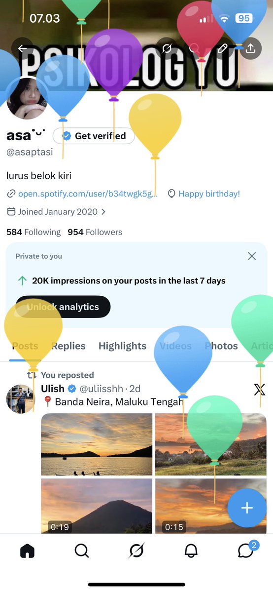 baru tau enih balon bisa dipencet