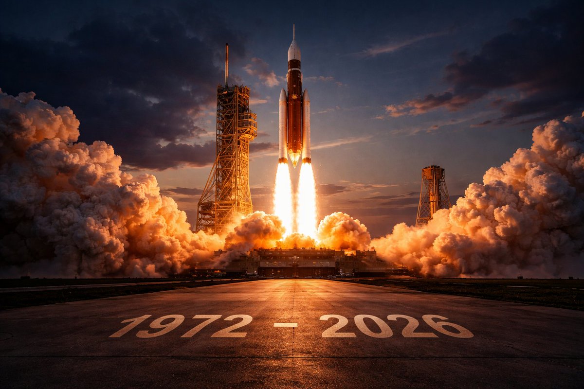 🚀 The last time humans left Earth's orbit, it was December 1972. Nixon ...