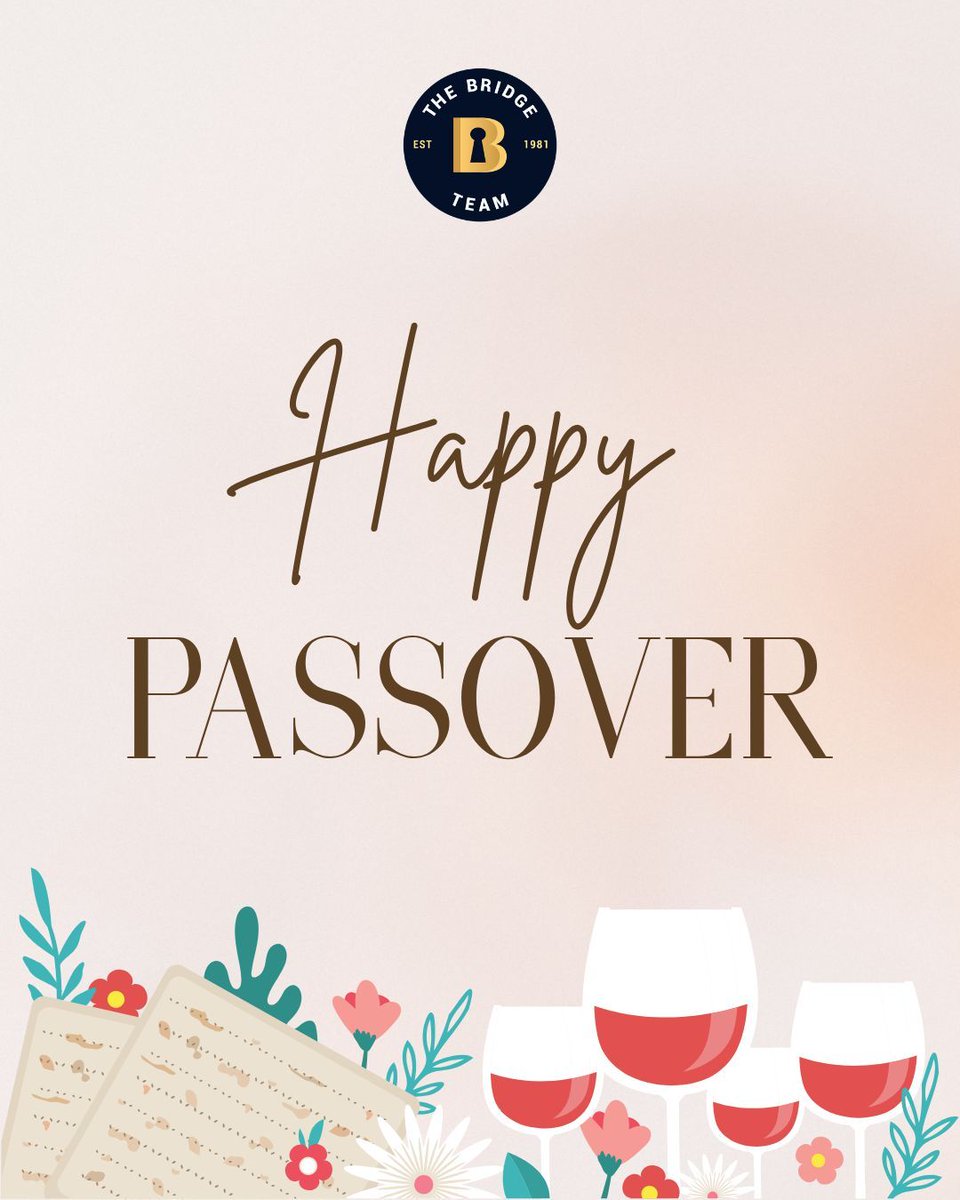 Bridgeteam's tweet photo. Wishing everyone celebrating a joyful and meaningful Passover filled with love, laughter, and delicious food around the table. 🌿✨

#HappyPassover #ChagSameach #Pesach https://t.co/j350icHS54