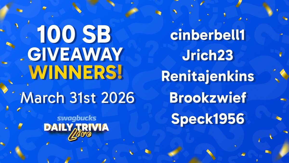 Swagbucks tweet media