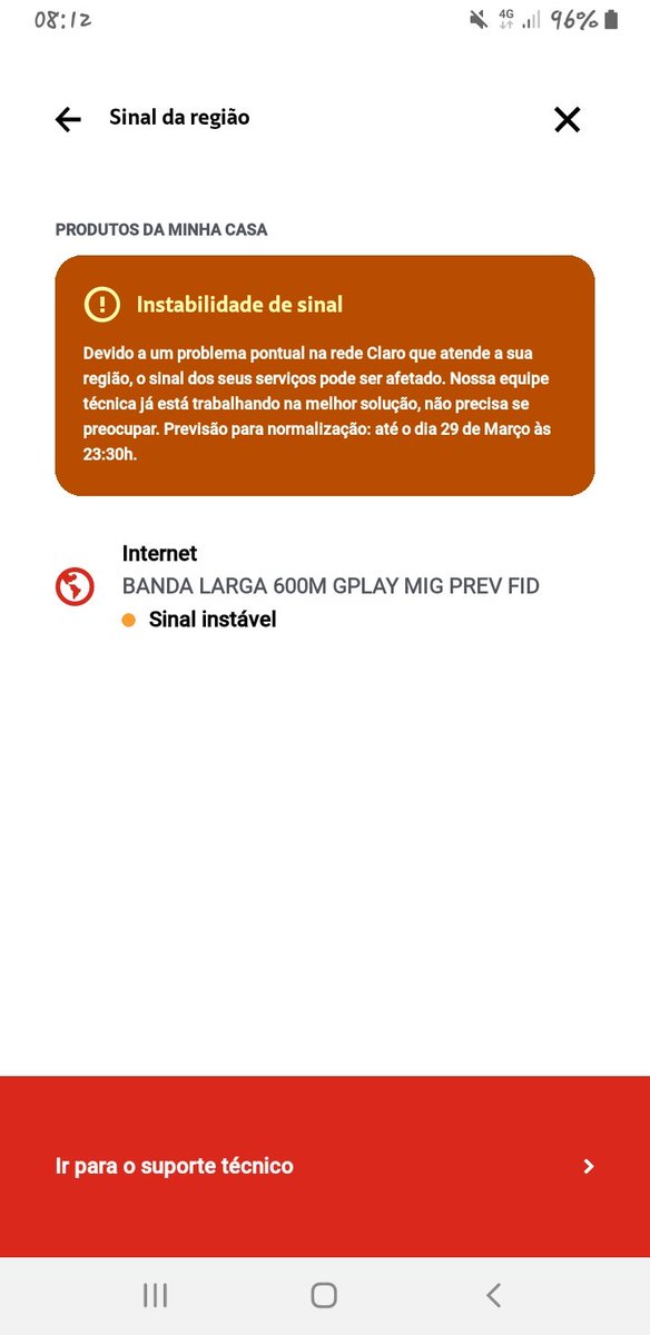 SrRamos15's tweet photo. O que esta acontecendo @ClaroBrasil  ja estou sem usar a internet a 5 dias devo ir no procon ou na justiça? Estou tendo prejuizo preciso de internet para trabalhar https://t.co/EJtSQt9tzg