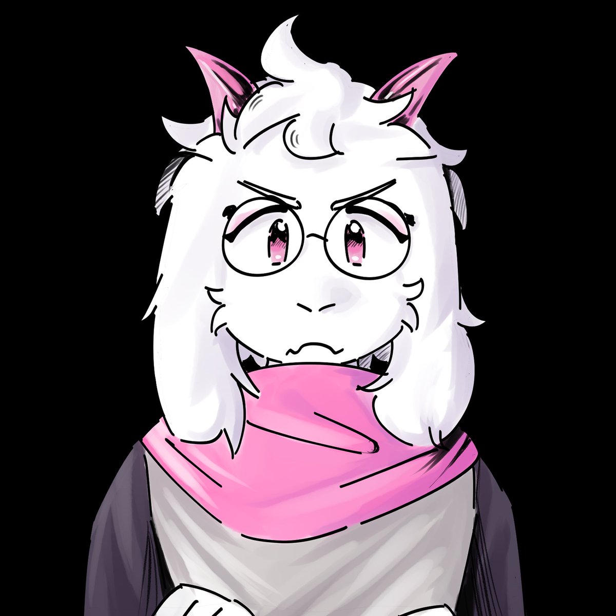 SUMIII MY BELOVED, THANK YOU FOR HOSTING! i had so much fun with my ralseis!! GUYS GO GIVE LOVE! NOW! #Deltarune