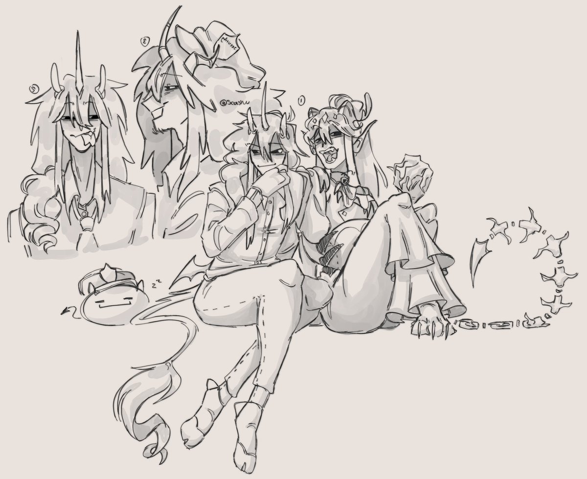 Scashu // Uni hell tweet media