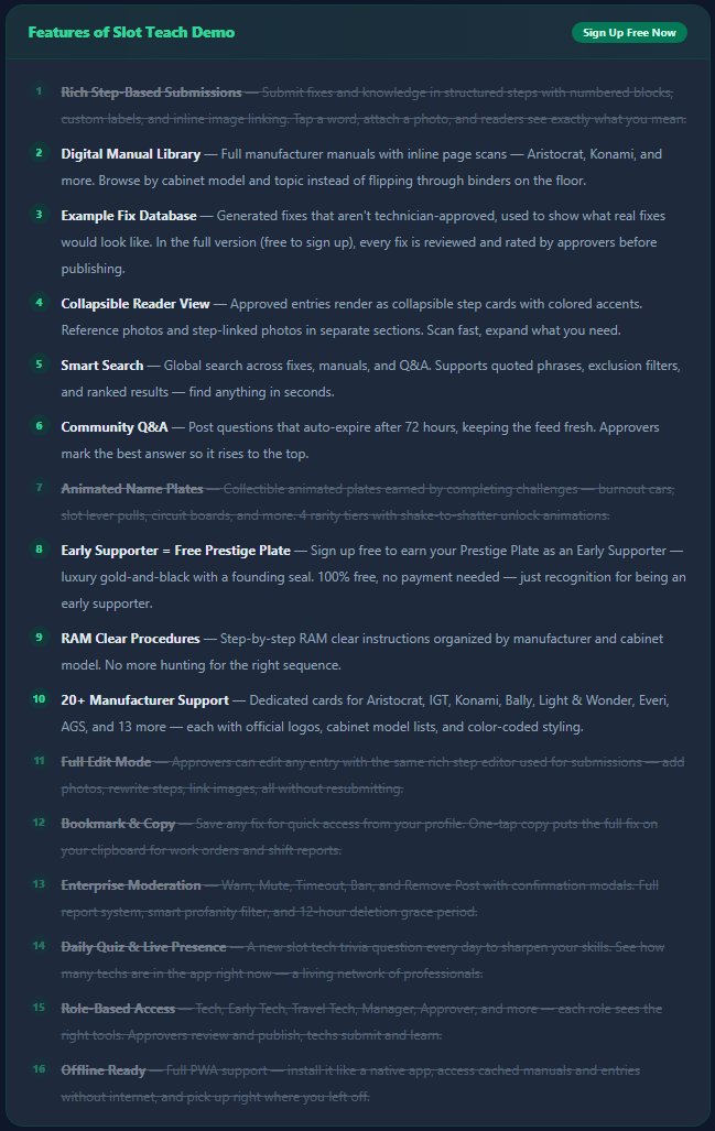 Slot Teach tweet media