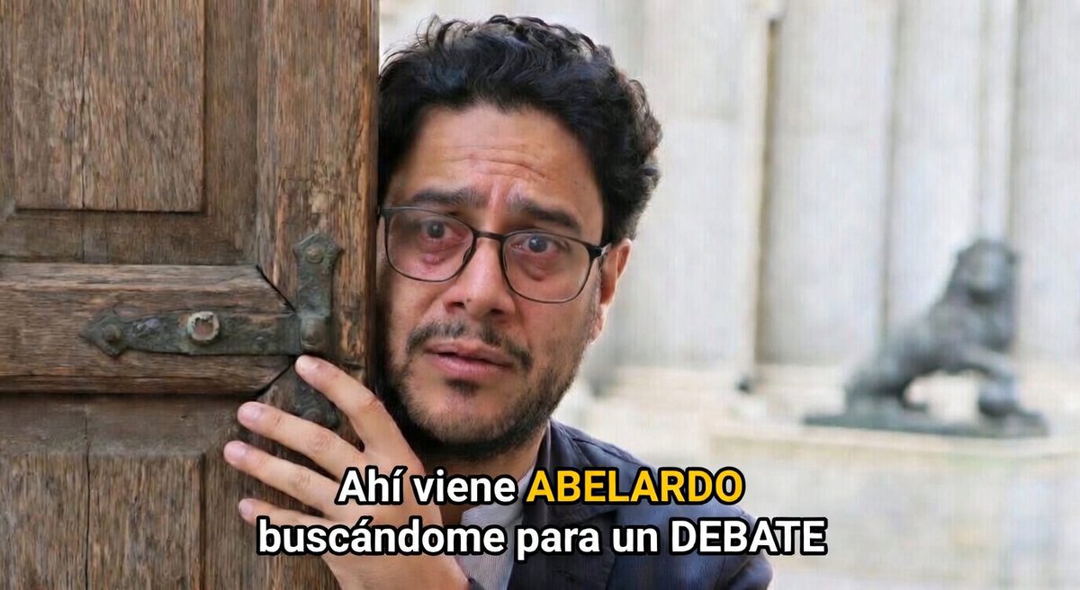 Donde está el que es muy valiente para defender guerrilleros, pero le teme a los debates?
#yovotoaberlardo
#PatriaMilagro