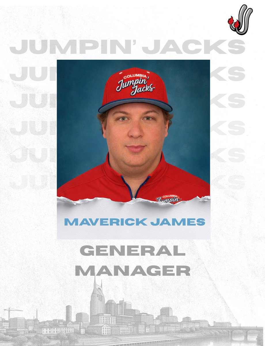 Please welcome our General Manager, Maverick James!!!⚾💥

“It’s incredible to offer a competitive summer attraction right here at home, without fans having to travel to a minor league stadium.”

Read more: columbiajumpinjacks.com/news/columbia-…
