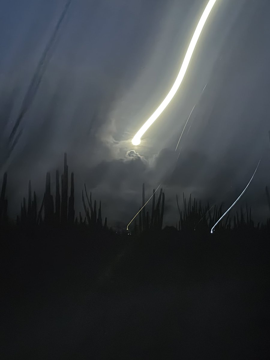 phil_lightclear's tweet image. Took this by mistake but I actually love it #moon #lighttrail #lightphotography #mistake