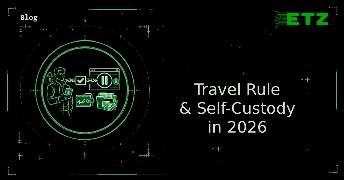 ETZ_Swap's tweet photo. Self-custody still matters in 2026, but exchanges can still ask where funds came from and whether a wallet is really yours. A practical guide to Travel Rule checks, wallet proof, and source-of-funds requests:
https://t.co/VpHPd7sdrD
#travelrule #selfcustody #cryptoaml https://t.co/bCIurrrmAX