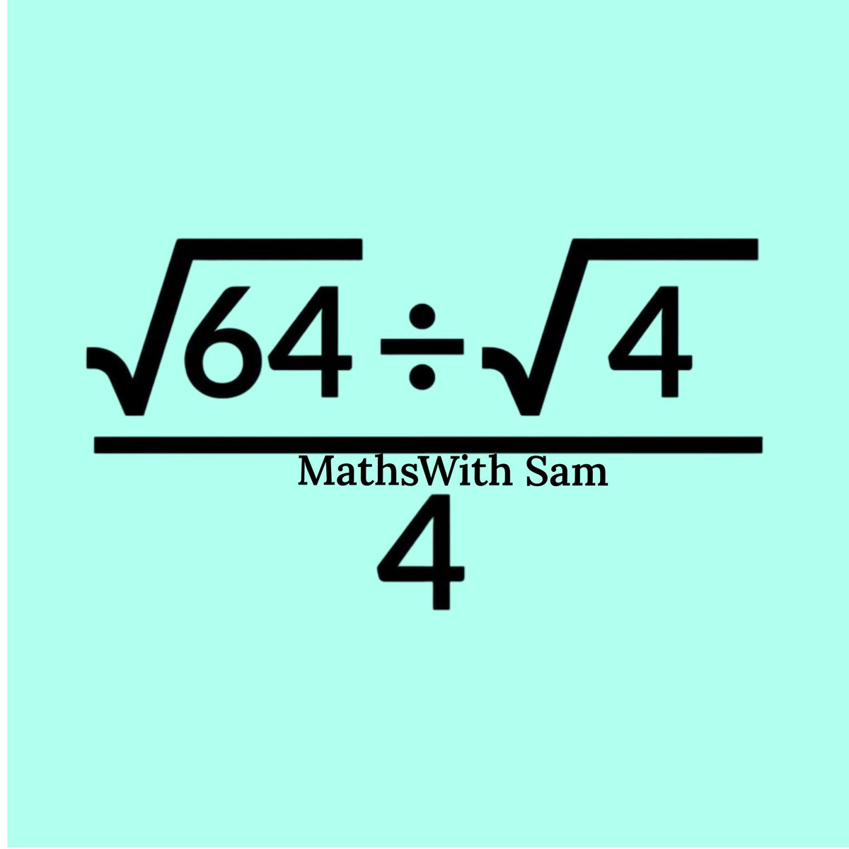 MathsWith Sam tweet media