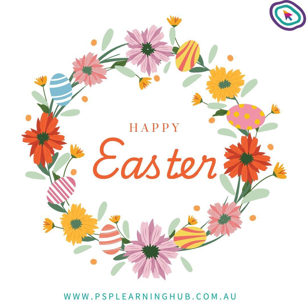 PSPHub's tweet photo. We'll be taking a short break from tomorrow, Friday 3 April, and will return on Tuesday 7 April. The PSP Learning Hub would like to wish everyone a happy Easter period. https://t.co/Ky6Q9dqiyJ