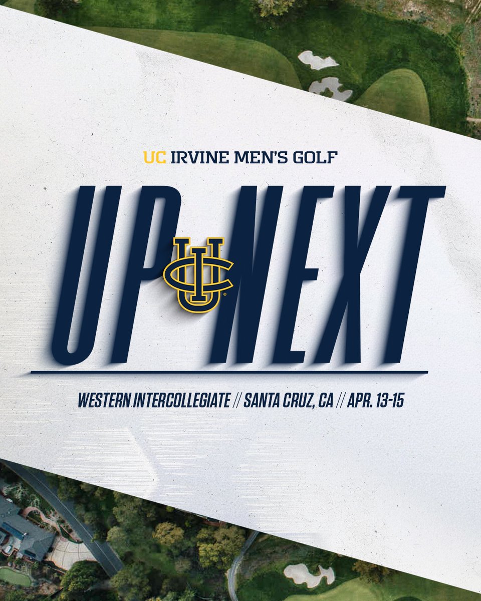 UCImgolf's tweet photo. Anteaters are back in action in two weeks at the Western Intercollegiate in Santa Cruz, CA! ⛳

#TogetherWeZot | #RipEm https://t.co/oELMrQbrXe