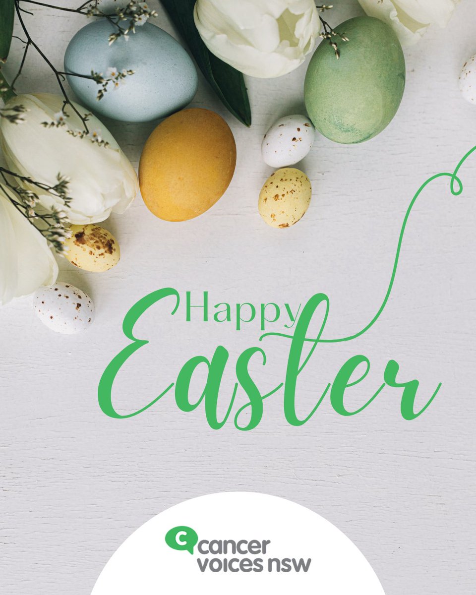 CancerVoicesNSW's tweet image. This Easter, let’s celebrate the moments of connection, care, and reflection. 

Stay safe, be kind, and take care this Easter season💛🐰

#cancervoicesnsw #easter #easterwishes #easter2026
