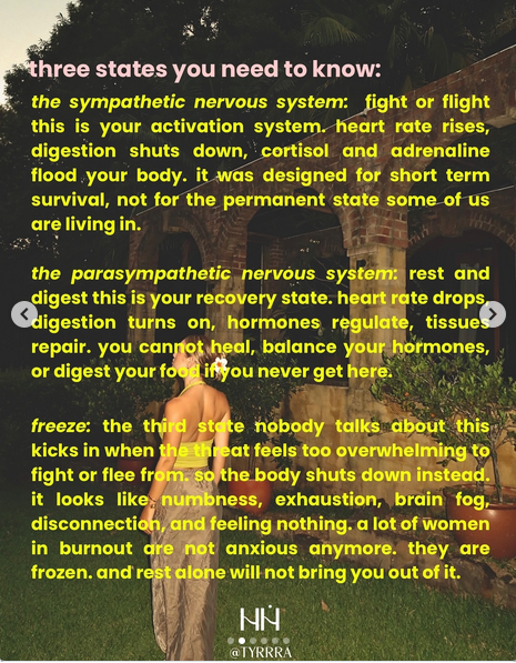 NarcissistBox's tweet image. Your body.... #nervoussystem #flight #fight #freeze