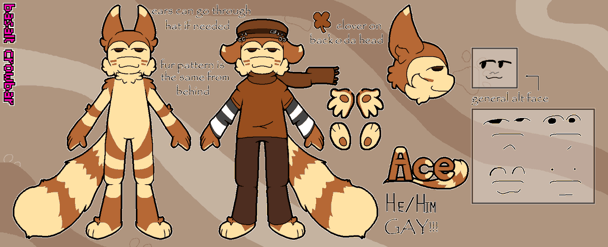 Ace_DaFurret's tweet photo. Hii hii!!!! Paid a ref sheet comm yayayayy!!
This is her acccc @basaltCrowbar :3333 https://t.co/mj008fsnKQ