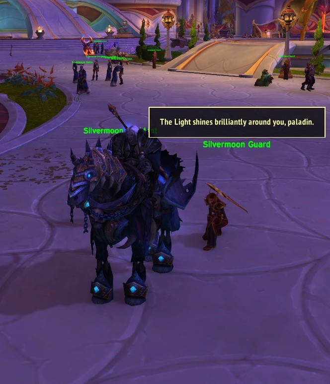 Silvermoon might be a little to welcoming...

#worldofwarcraft
#Midnight